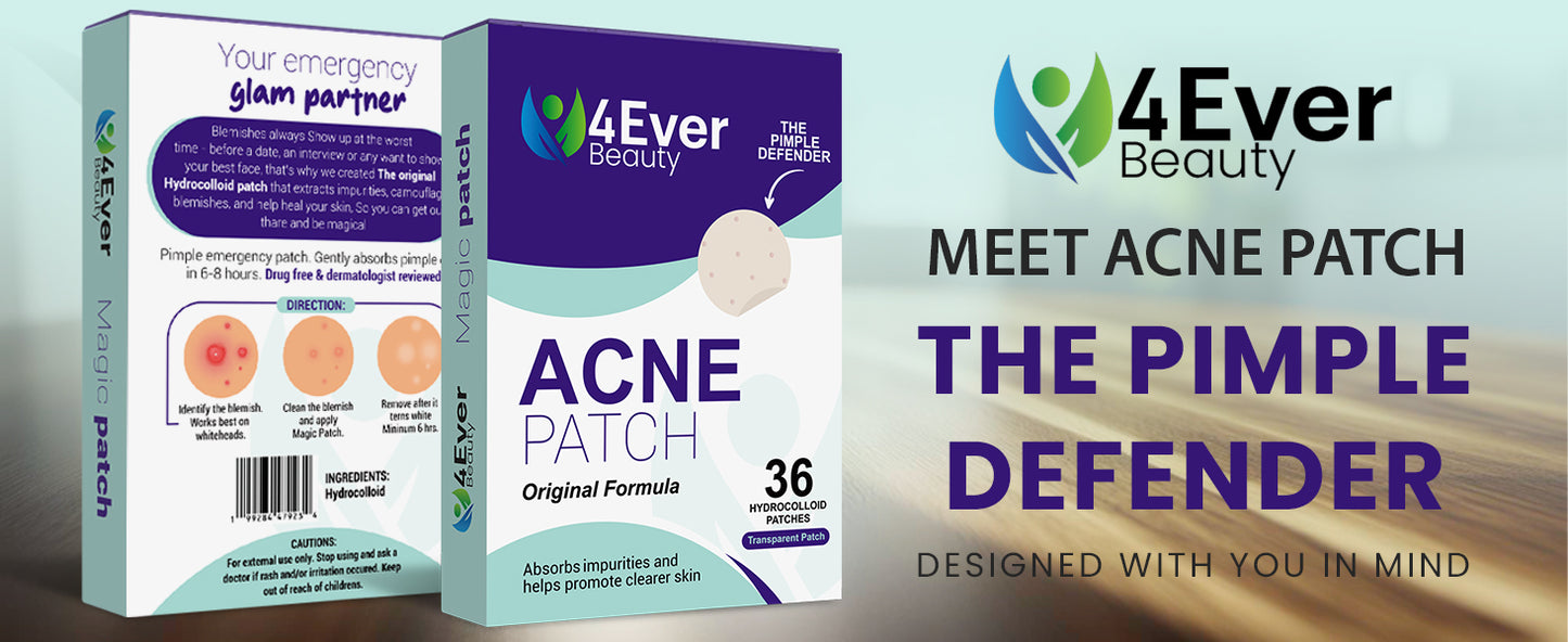 Hydrocolloid Acne Patches 36 Count Pimple Treatment